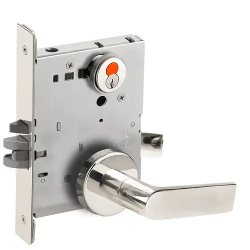 Mortise Lock Bright Chrome