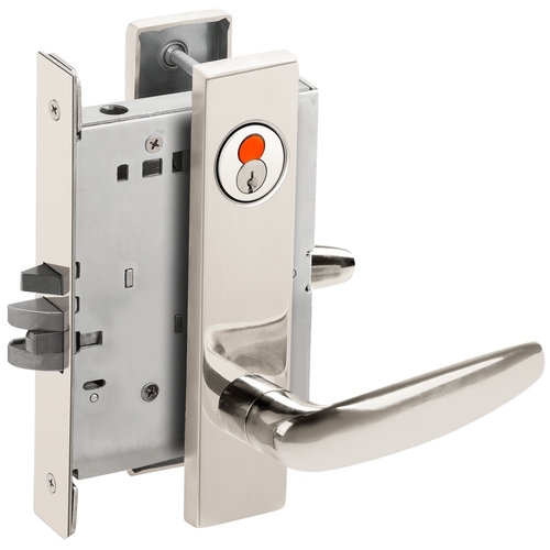 Mortise Lock Bright Stainless Steel