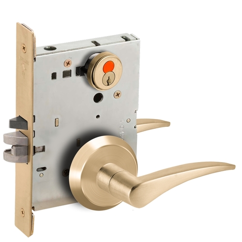 Mortise Lock Satin Brass