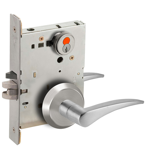 Mortise Lock Satin Chrome