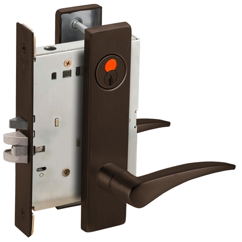 Mortise Lock Aged Bronze