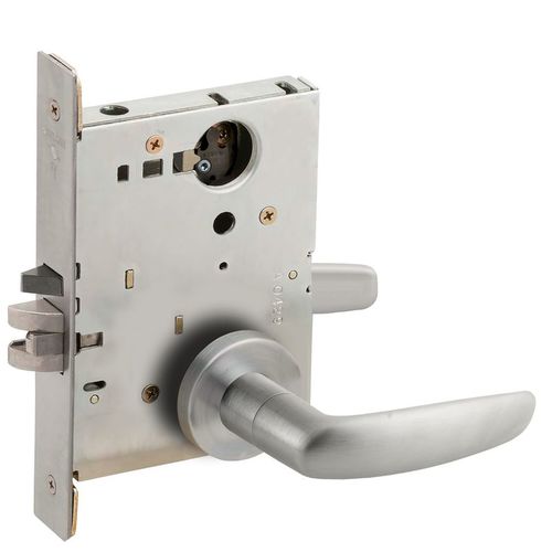 Lock Mortise Lock Satin Stainless Steel