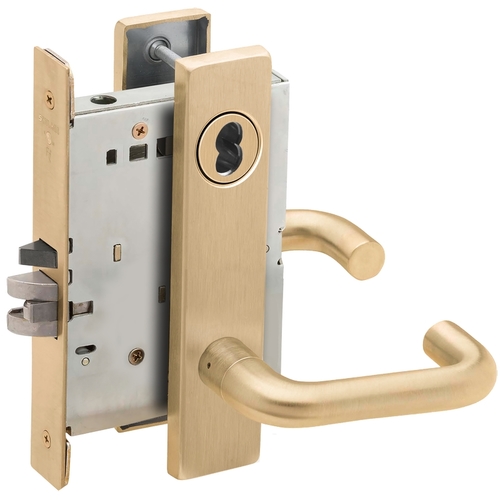 Lock Mortise Lock Satin Brass