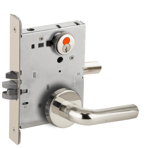 Mortise Lock Bright Stainless Steel