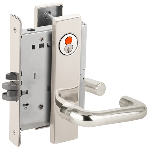 Mortise Lock Bright Chrome