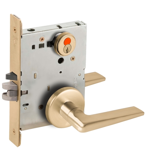 Mortise Lock Satin Brass