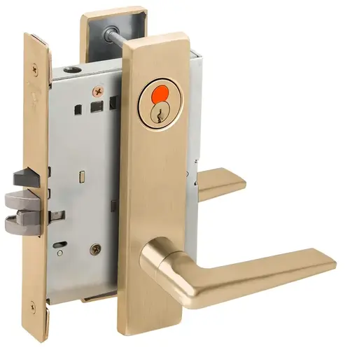 Mortise Lock Satin Brass