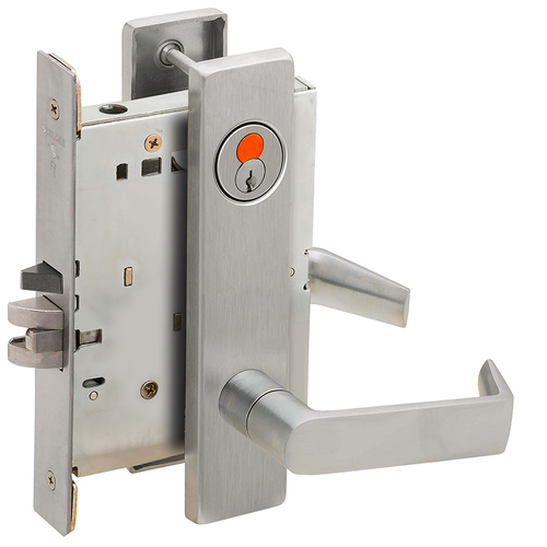 Mortise Lock Satin Chrome