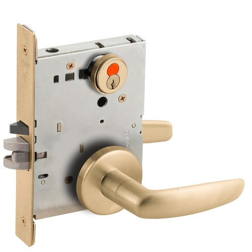 Mortise Lock Satin Brass