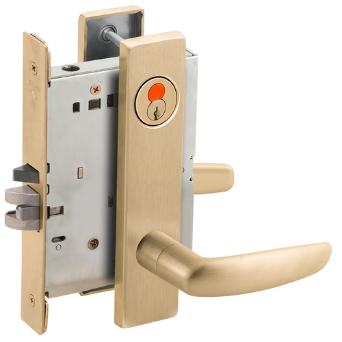 Mortise Lock Satin Brass