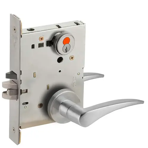 Mortise Lock Satin Chrome