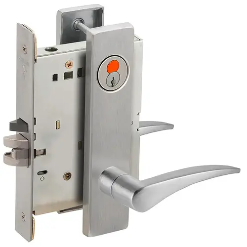 Mortise Lock Satin Chrome