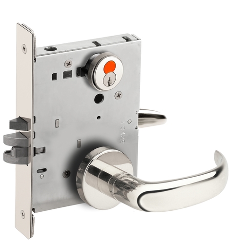 Mortise Lock Bright Chrome