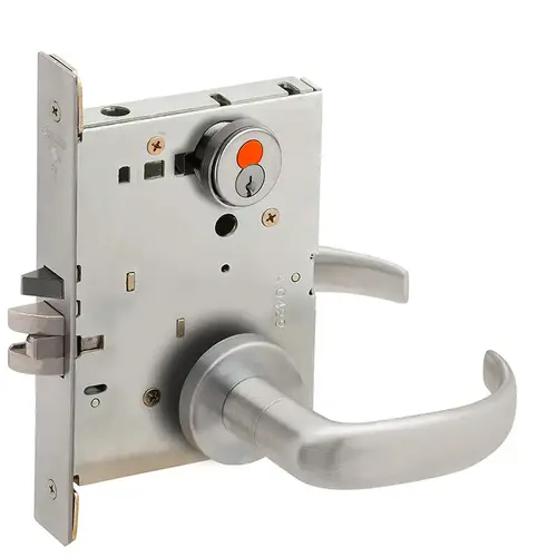 Lock Mortise Lock Satin Stainless Steel