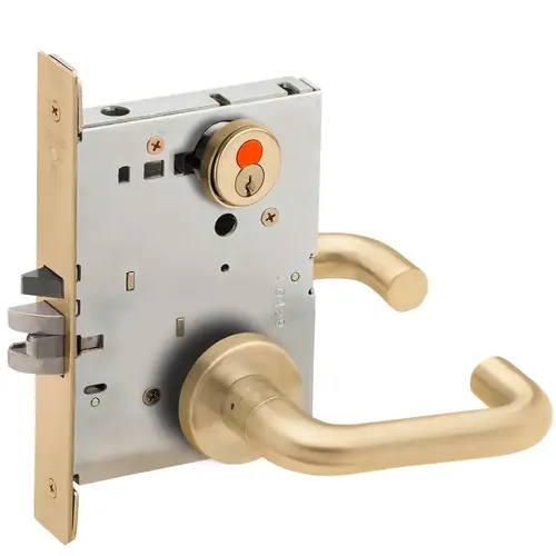 Mortise Lock Satin Brass