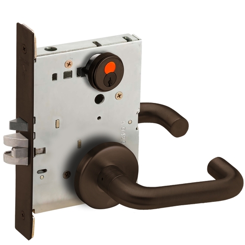 Mortise Lock Aged Bronze