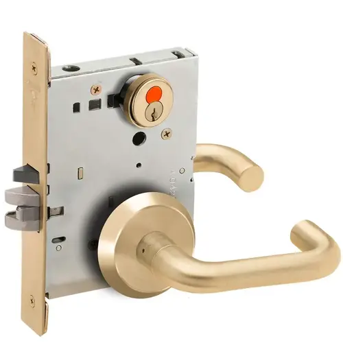 Mortise Lock Satin Brass