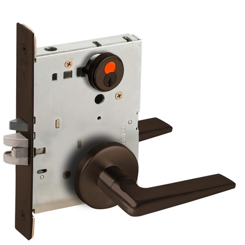 Mortise Lock Aged Bronze