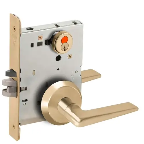 Mortise Lock Satin Brass