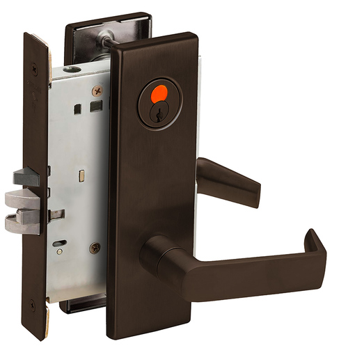 Mortise Lock Aged Bronze