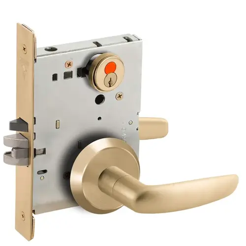 Mortise Lock Satin Brass