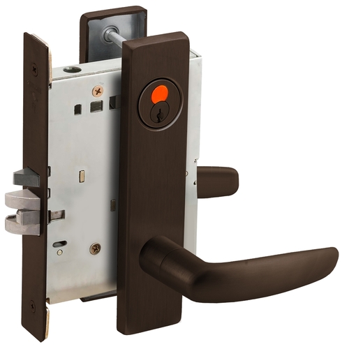 Mortise Lock Aged Bronze