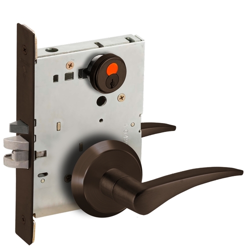 Mortise Lock Aged Bronze