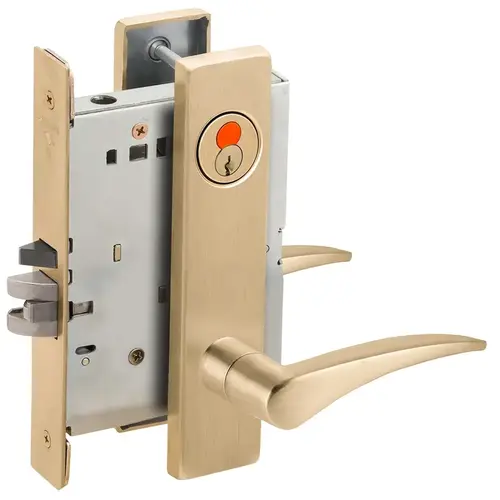 Mortise Lock Satin Brass