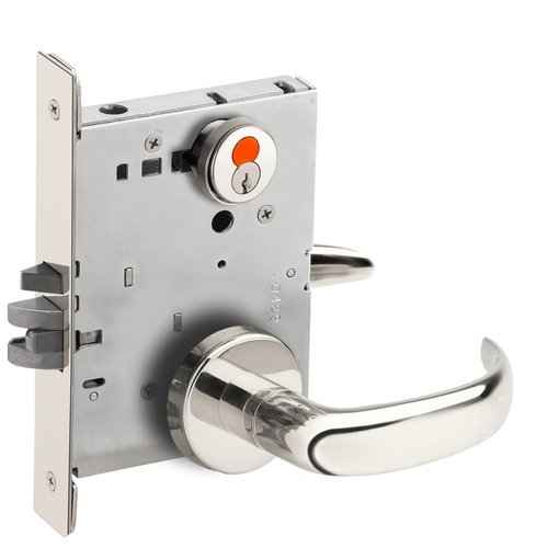 Mortise Lock Bright Chrome