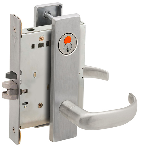 Mortise Lock Satin Chrome