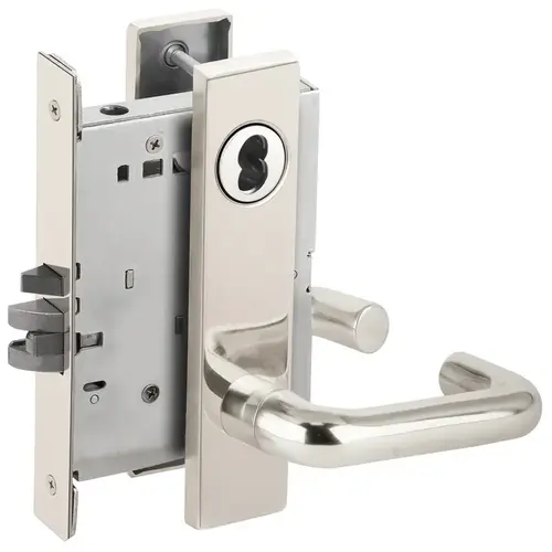 Mortise Lock Bright Chrome