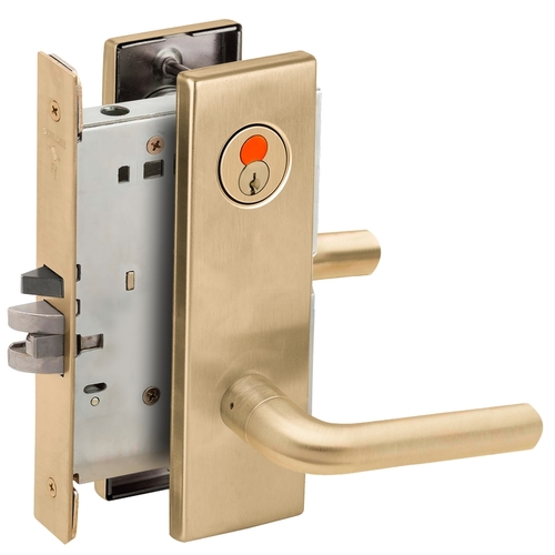 Mortise Lock Satin Brass