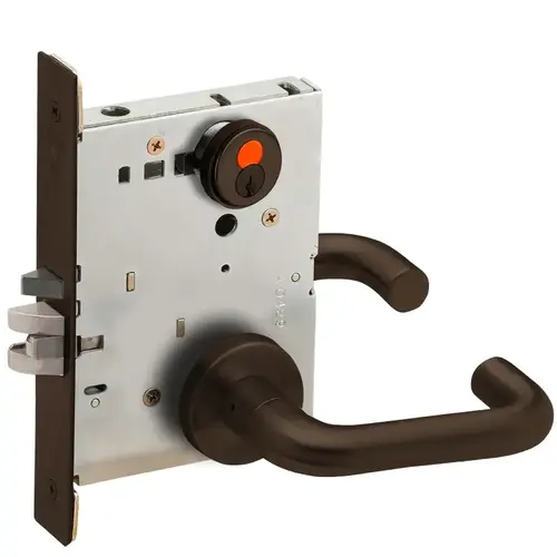 Mortise Lock Aged Bronze