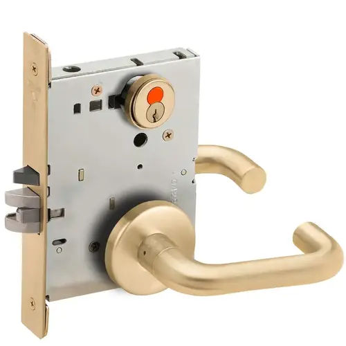 Mortise Lock Satin Brass