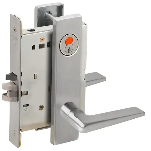 Mortise Lock Satin Chrome