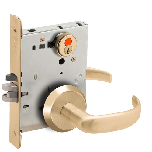 Mortise Lock Satin Brass