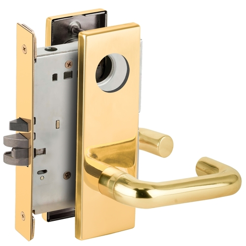 Lock Mortise Lock Bright Brass