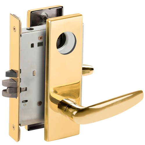 Lock Mortise Lock Bright Brass