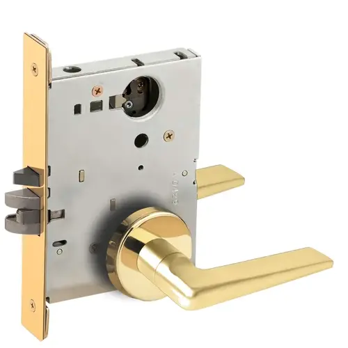 Lock Mortise Lock Bright Brass