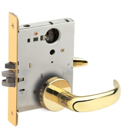 Lock Mortise Lock Bright Brass