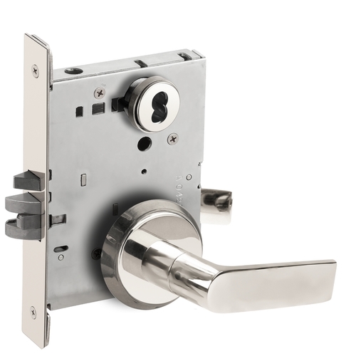 Mortise Lock Bright Chrome