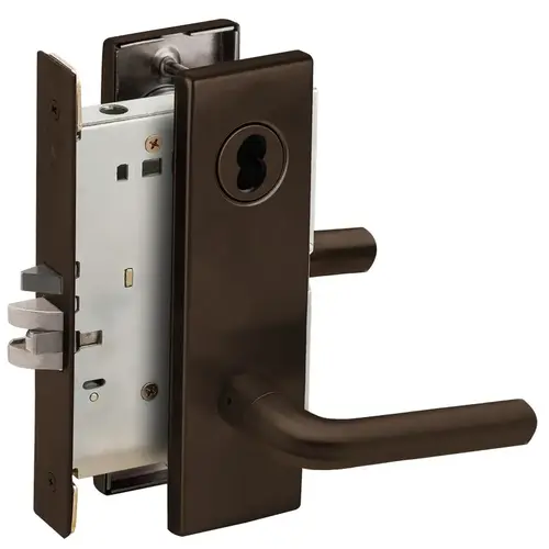 Mortise Lock Aged Bronze