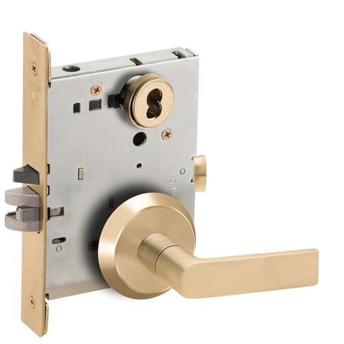 Mortise Lock Satin Brass