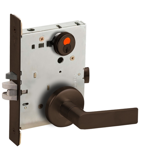 Mortise Lock Aged Bronze