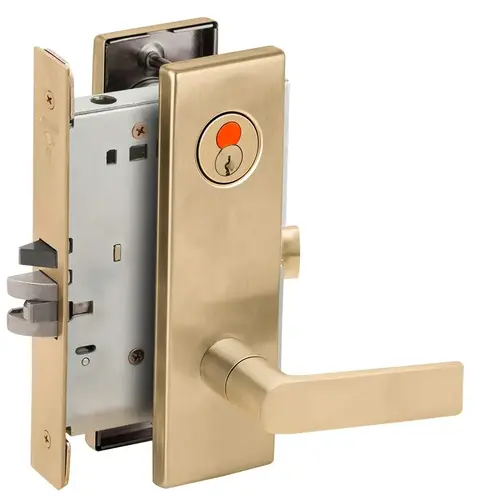 Mortise Lock Satin Brass