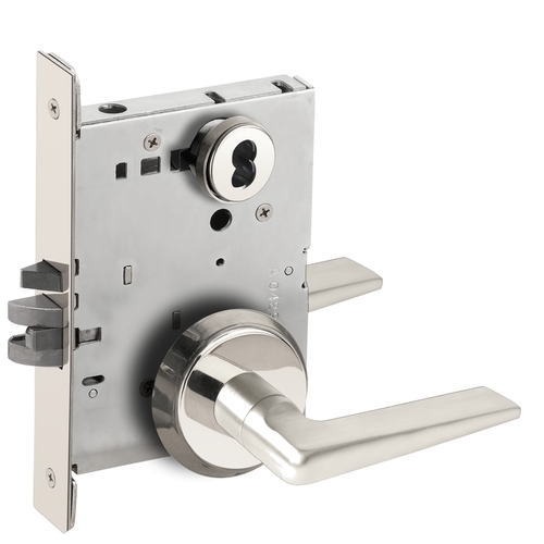 Mortise Lock Bright Chrome