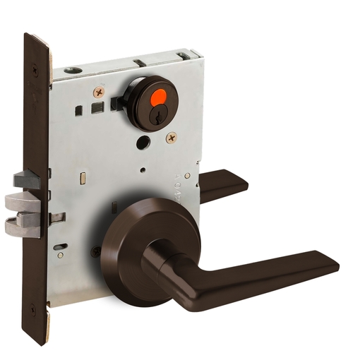 Mortise Lock Aged Bronze