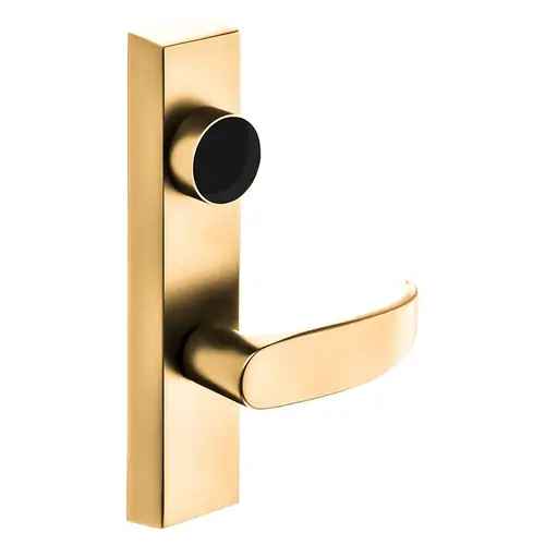 ET Lever Exit Device Trim Bright Bronze Clear Coated