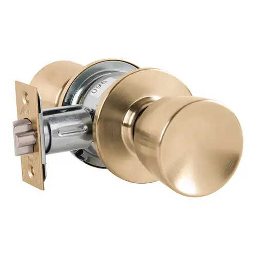 Cylindrical Lock Satin Brass