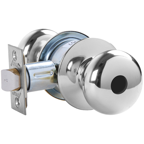 Cylindrical Lock Bright Chrome